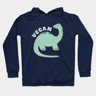 Funny Vegan Dinosaur Hoodie